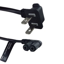 Used Samsung 3903-000853 TV Power Cable   2-Prong AC Cord   Tested Working