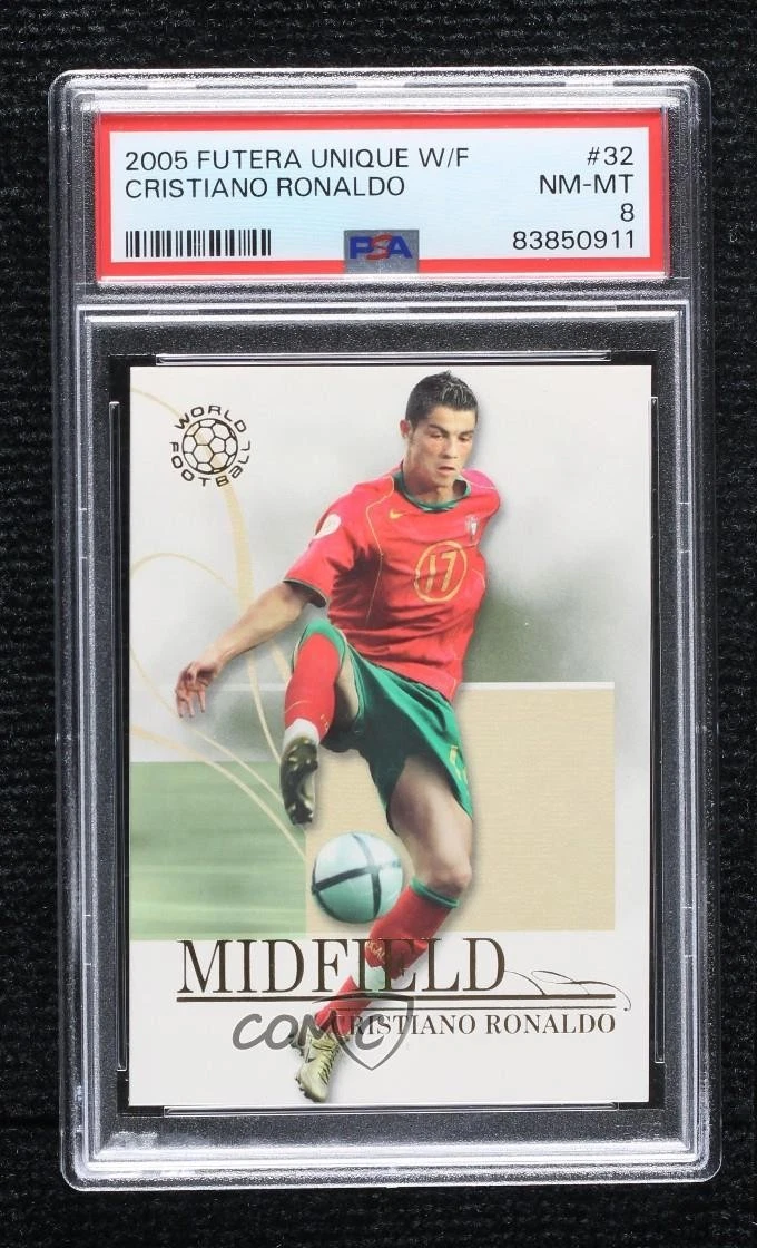 2005 Futera World Football Unique Cristiano Ronaldo #32 for sale