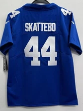 Cam Skattebo NY Giants #44 Blue KID Jersey  YOUTH Medium 10/12 Stitched