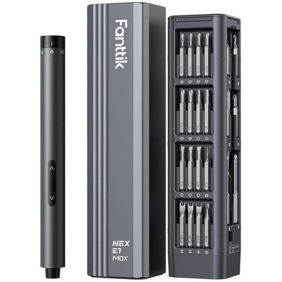 E1 Max Electric Screwdriver Set - 50 Bits, Magnetic Storage