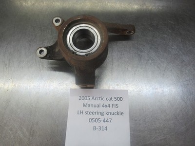 2005 Arctic Cat 500 4x4 manual FIS LH steering knuckle