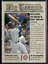 Sammy Sosa 2001 Upper Deck Big League Beat #BB7 Chicago Cubs