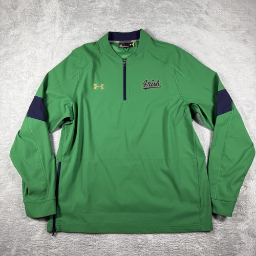 Notre Dame Fighting Irish Jacke Herren Large NCAA Football Pullover Under Armour