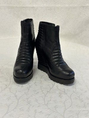 Damen Stiefeletten Marke ASH Schwarz Gr 38 Neu