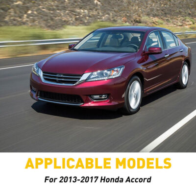 Black Pillar Honda 18-2021 Posts Accord 8pcs/Set Trim Door Piano Cover Window E - Foto 12