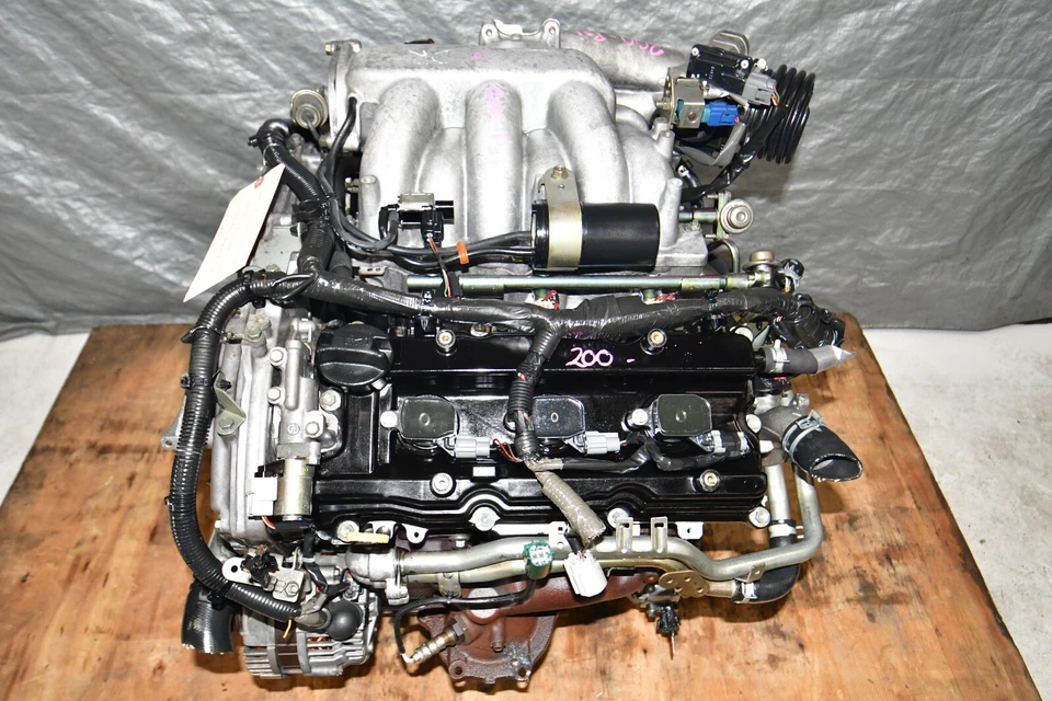 JDM 2005 Nissan Quest VQ35DE Motor 3.5L V6 VQ35 Engine 60K - Image 3 of 4