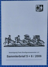List kolekcjonerski Stowarzyszenia Freie Zinnfiguren Collector e.V. 5-6 / 2006 B-19369