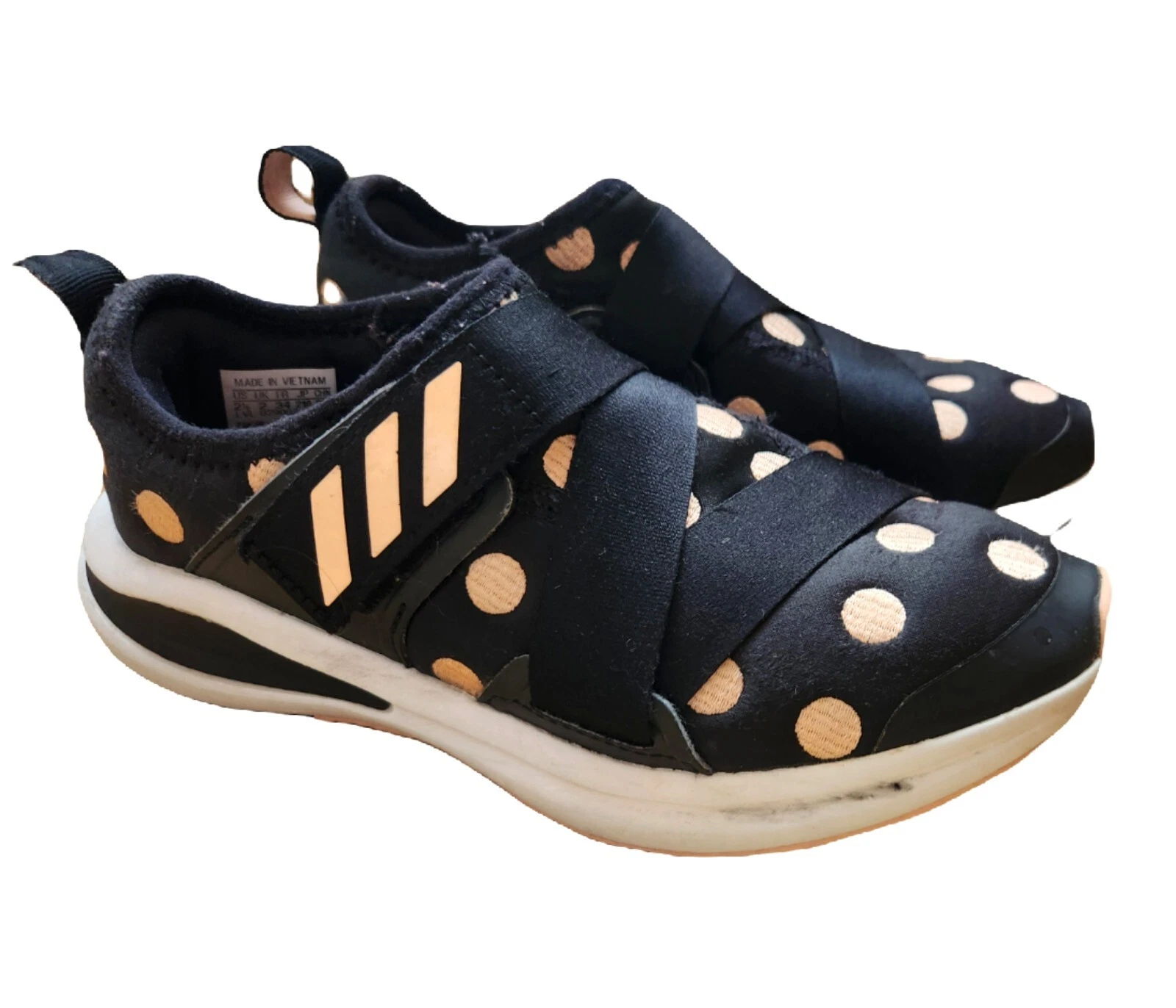 Adidas Fortarun X Polkadot Cross Trainer Disney Minnie Mo Sneakers Gioventù 2 5