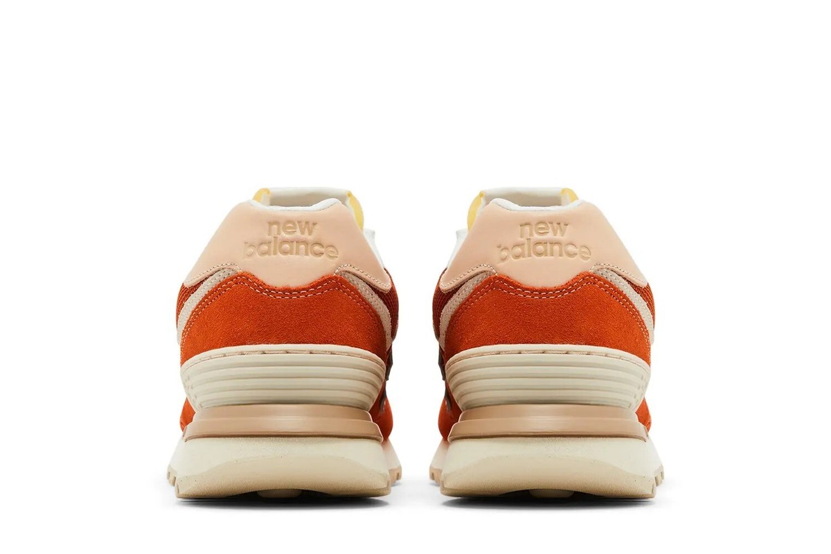 New Balance 574 Legacy Rust Oxide U574LGDO Orange Sneakers Men\'s Size 10.5 New Balance 574 Sport Brown for Sale | Authenticity  main image 4