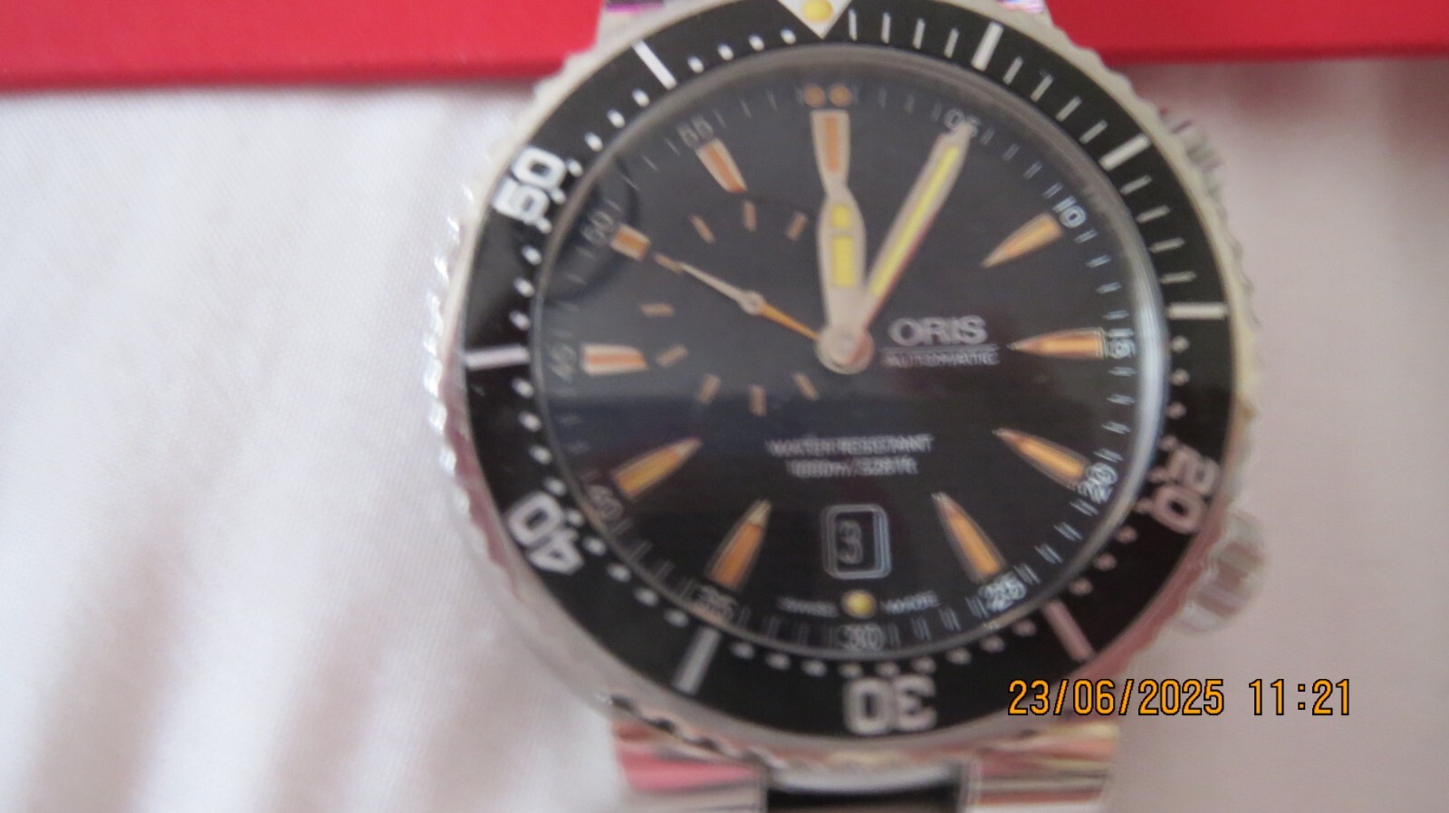 Oris small seconds automatic divers watch - image 1