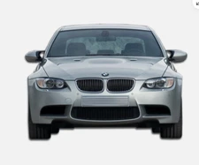 Fits 09-11 BMW E90 3-Series 4Dr M3 Style PP Front Bumper Cover + Fog Lights