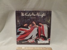 VINTAGE 1979 THE WHO "THE KIDS ARE ALRIGHT" MCA2-11005 DOUBLE LP'S - WITH PICTUR