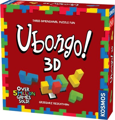 Ubongo 3D - a Kosmos Game | Geometric Puzzle Game with Three-Dimensional Blocks