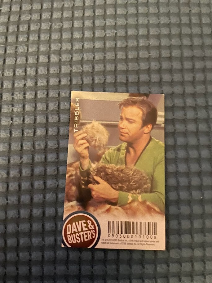 Dave & Busters Star Trek Original Series Coin Pusher Cards U Pick! New In  Hand | eBay