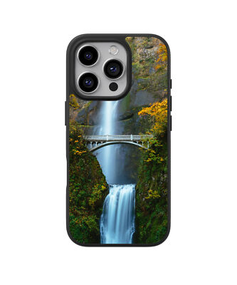 Sunny-Case 2D Case Handyhülle für iphone 16 pro Deutschland Wasserfall Brücke