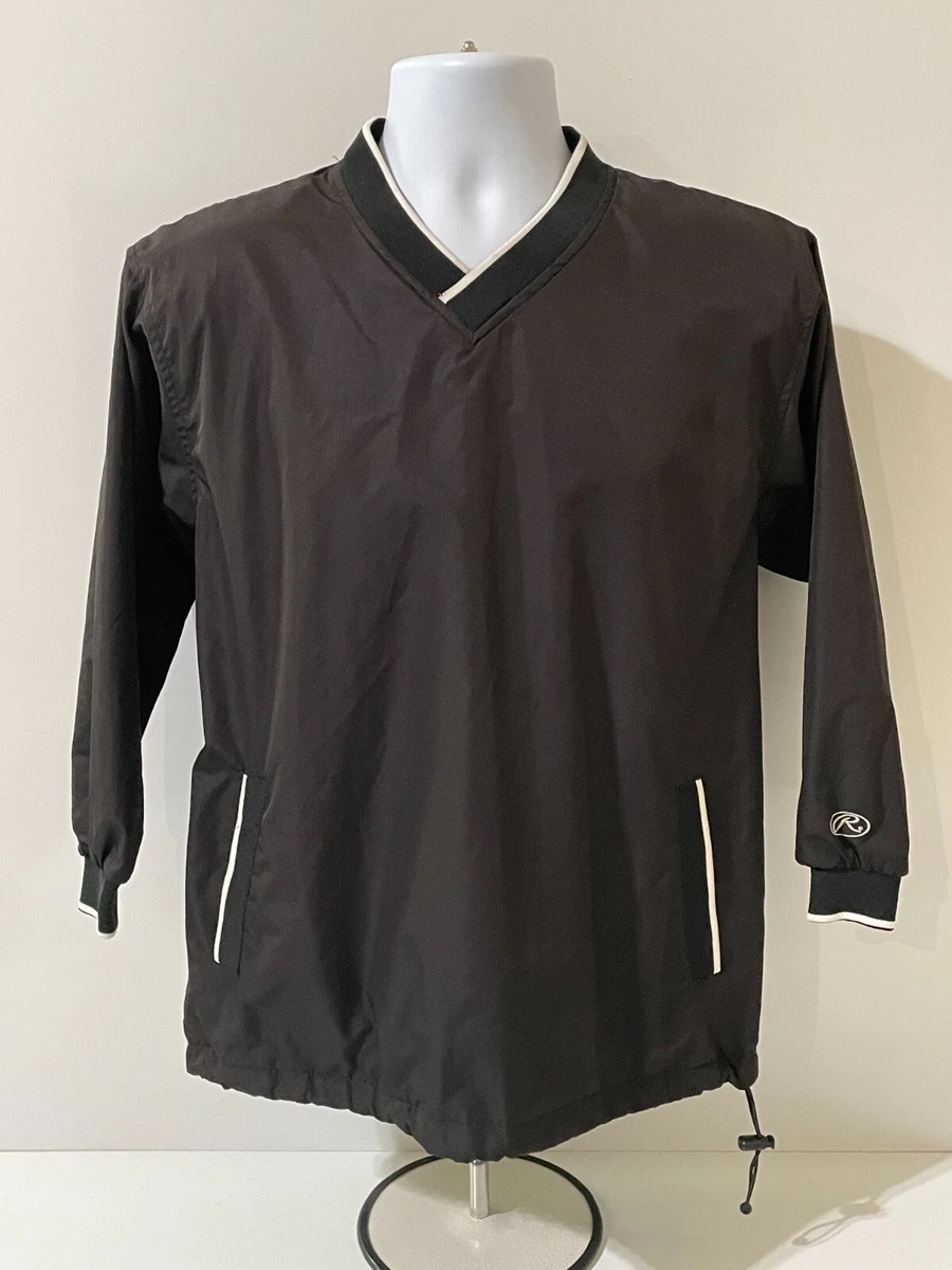 Chemise Thermique Manches Longues Rawlings – Homme Taille M, Noir Bordeaux, Neuve