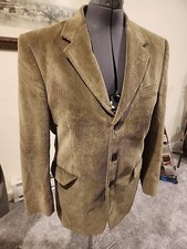 Vintage Roberto Volare Brown Corduroy Sport Coat/Blazer/Jacket Men  s 38R