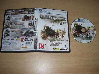 COMPANY OF HEROES ANTHOLOGY PC NM INKL. 2 Add-Ons OPPOSING FRONTS & TALES OF VALOR