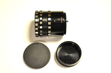 German set of three automatic extension tubes for M42 thread. With caps.