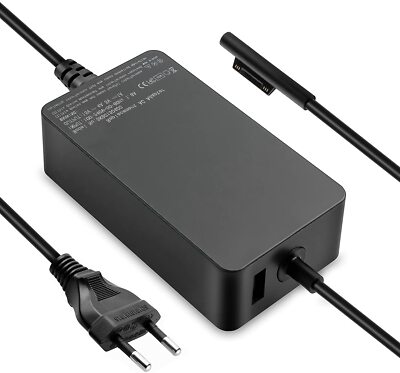Microsoft Surface Netzteil Ladegerät 65W 15V 4A für Surface Pro X 3 4 5 6 7 8 9