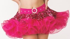 Dance Costume Skirt - New - Child medium 8 - Glamour Costumes - pink