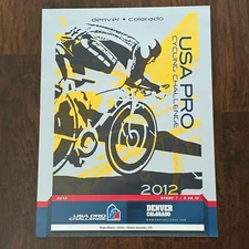 USA Pro Challenge Cycling Bike Race Colorado 2012 Denver Stage 7 8-26-11 Poster