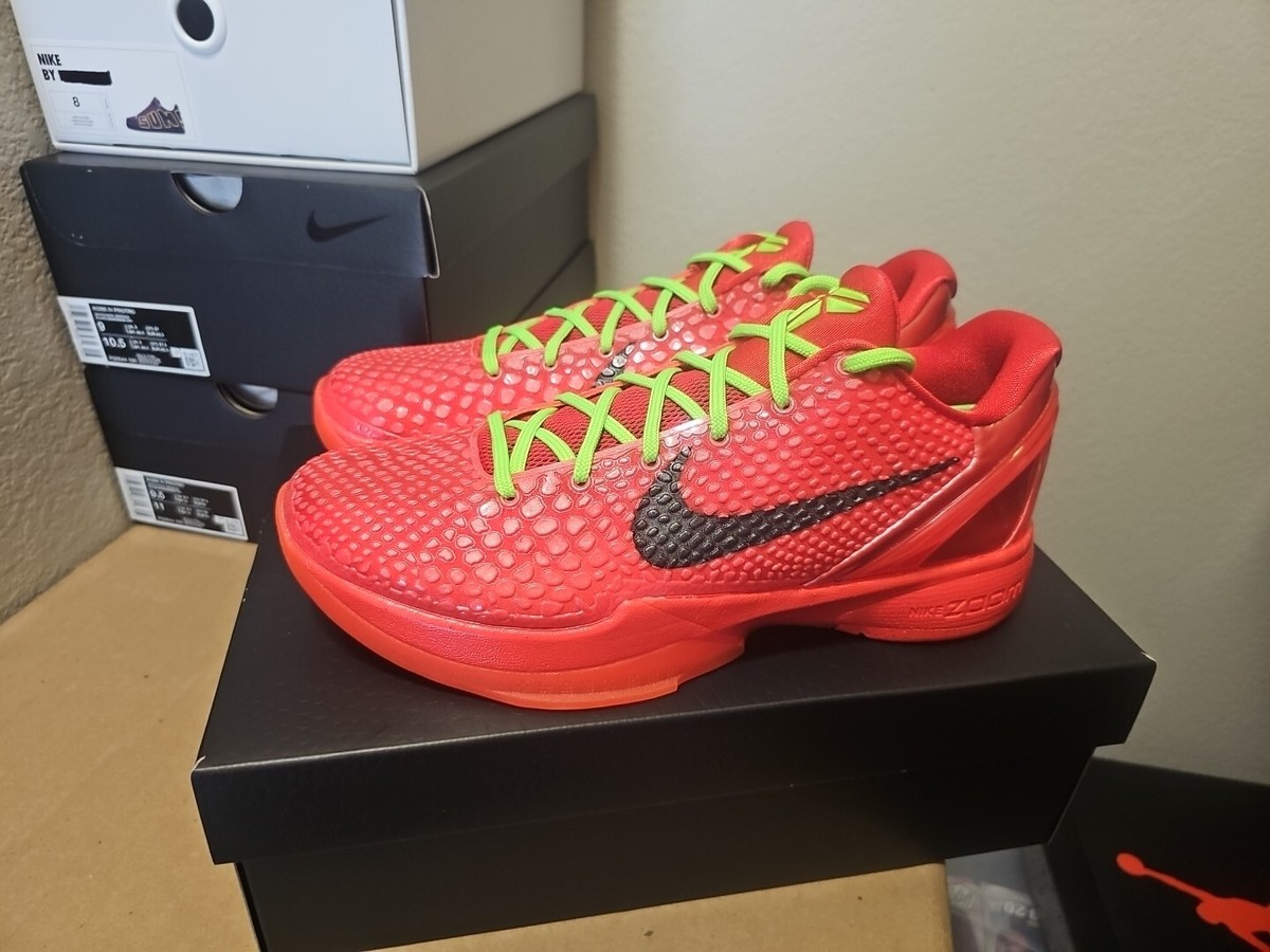 Nike Kobe 6 Protro Reverse Grinch Men's Size 9.5 FV4921-600 | eBay