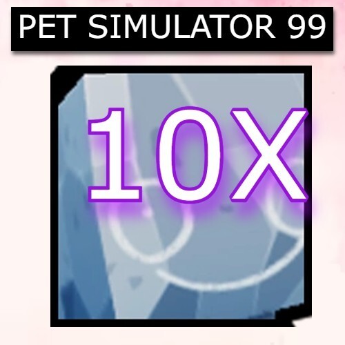 Pet Simulator 99 10x Huge Happy Hell Rock Op Pets