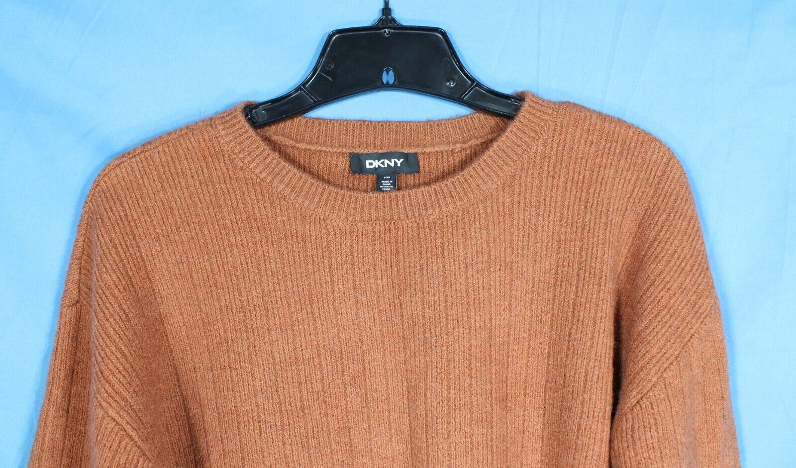 DKNY Midweight RIBBED KNIT Pullover CASHMERE BLEN… - image 2