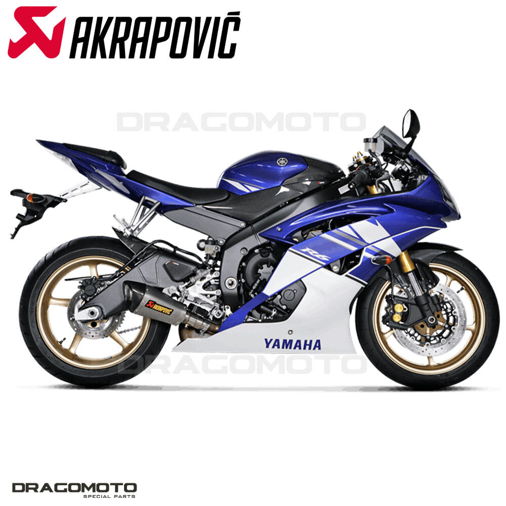 YAMAHA YZF-R6 2010-2022 Exhaust AKRAPOVIC Titanium RC S-Y6SO9-ASZ