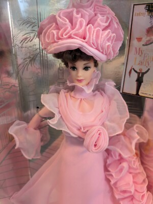 Barbie Doll Audrey Hepburn As Eliza Doolittle My Fair Lady Pink