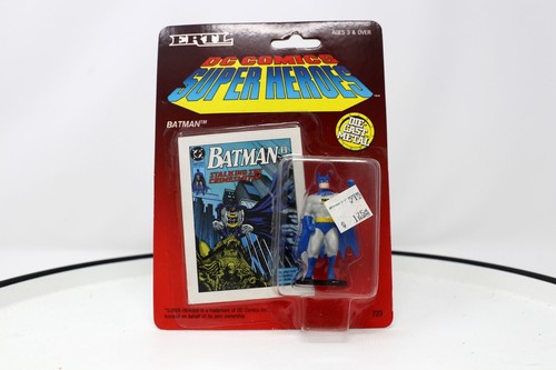 1990 Ertl DC Comics Super Heroes Batman #723 Die Cast Figur MOC - Bild 2 von 7