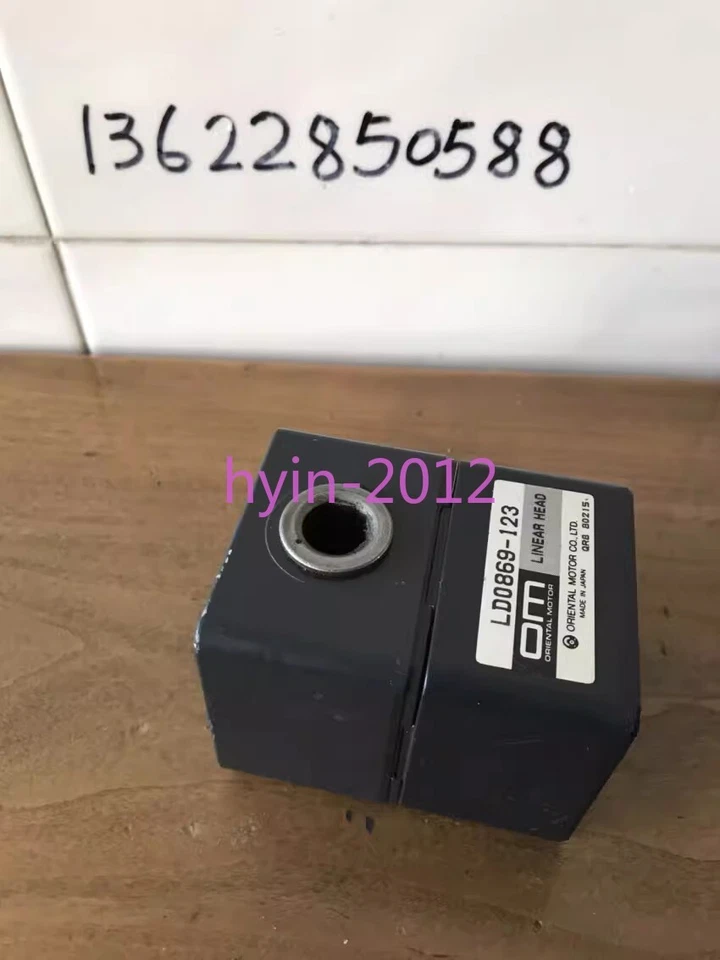 1pcs Used LD0869-123 linear motor reducer OM - Image 3 of 4