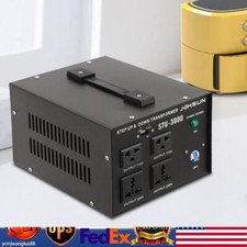 3000 Watt Voltage Converter Power Transformer Heavy Duty Step Up/Down 110V- 220V