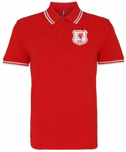 Retake T-Shirt Pays de Galles drapeau dechiré - Rouge