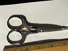Embroidery Scissor Stainless Steel Cross Stitch Needlepoint European Vintg Style