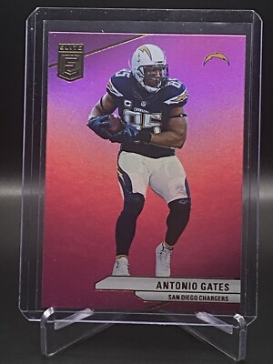 2024 Donruss Elite Football Antonio Gates 72 Pink Parallel Los