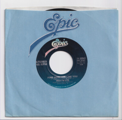 (AA936) Heatwave, Find Someone Like You - 1980 - 7'' vinyl