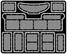 The Model Car Garage MCG-2100 Stock-Car Duct Grille Works '96 T-Bird 1/24 kits