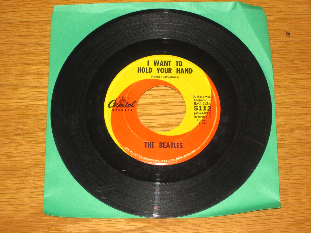 1ST PRESSING BEATLES 45 RPM- CAPITOL 5112 - 