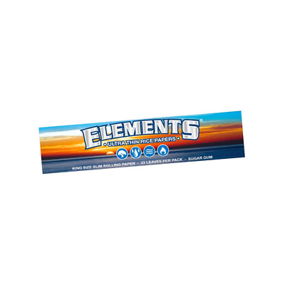 Elements King Size Slim Ultra Thin Rice Papers