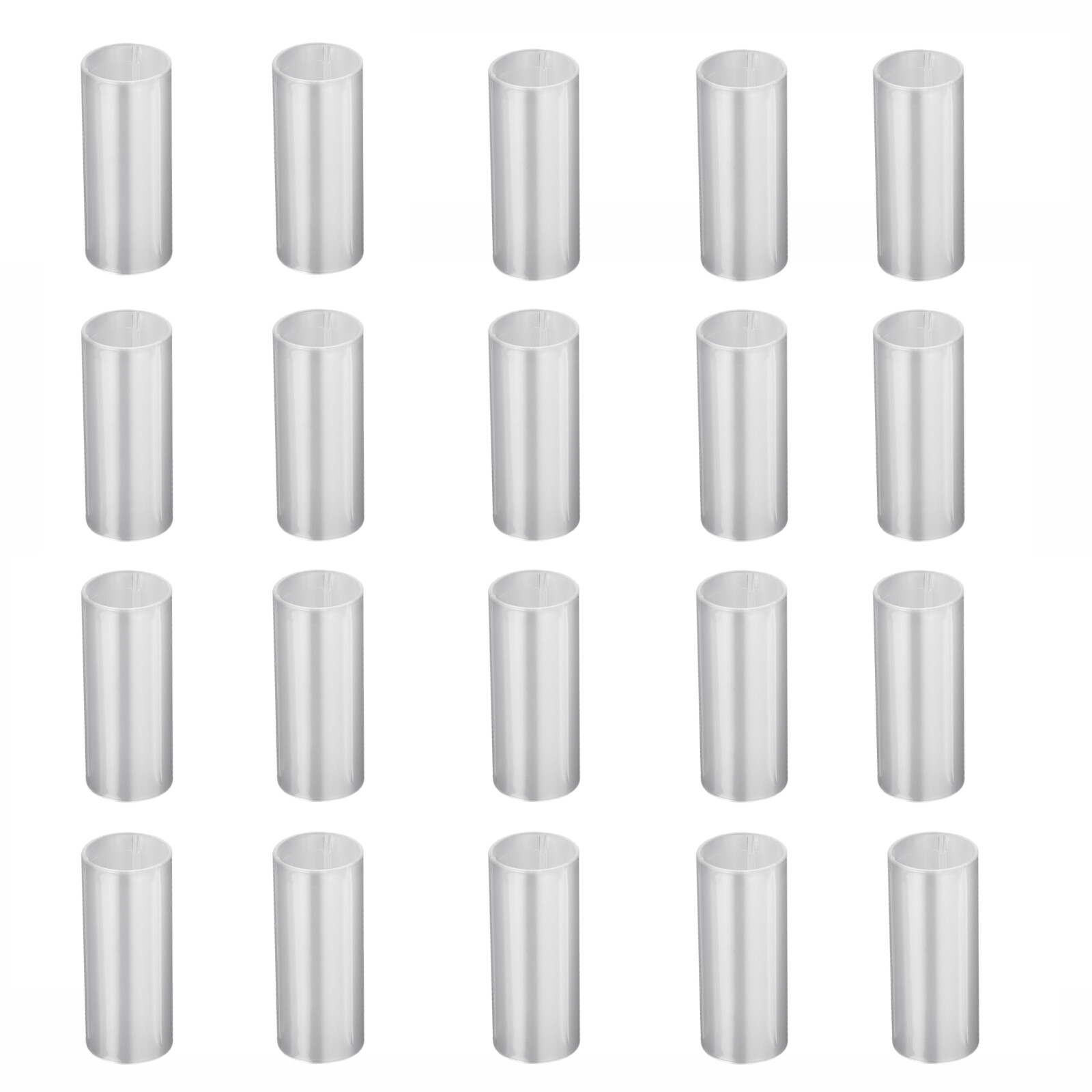 20Pcs 1865 Battery Protective Sleeve Adapter Battery Tube Battery Holder Spacer