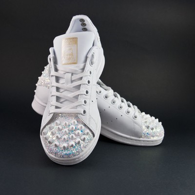 scarpe adidas stan smith con glitter e borchie | eBay