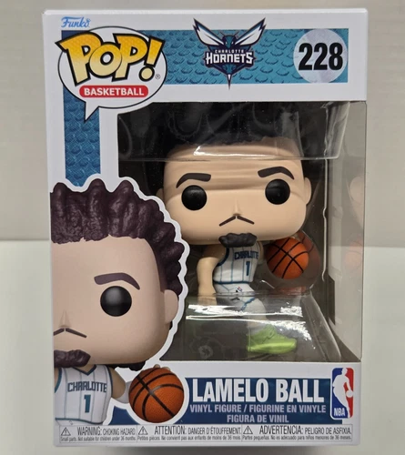 LAMELO BALL - Charlotte Hornets Funko POP NBA #228 Collectible Vinyl Figure NEW