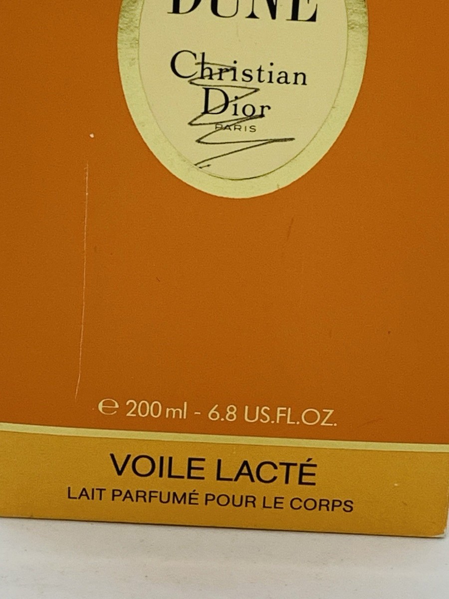 乳液・ミルク Christian Dior DUNE VOILE LACTE 200ml Christian Dior Paris Dune Perfumed Body Milk 200ml Vintage Women's