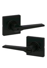 Kwikset Hollis Matte Black Bed/Bath Privacy Door Lever 93002-949 NEW