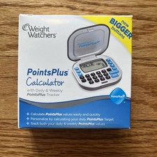 Weight Watchers PointsPlus Calculator Daily Weekly Tracker Diet Food