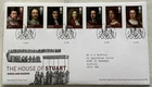GB QEII 2010 Stuart Kings And Queens Singles Royal Mail FDC Tallents House SHS