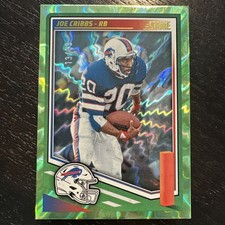 2025 Panini Score Joe Cribbs Electric Green #293 Buffalo Bills /99