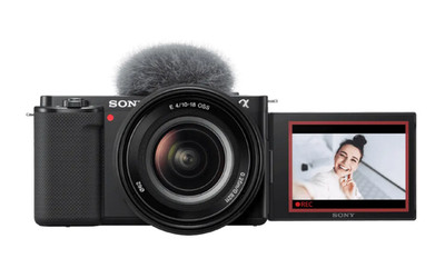 Sony ZV-E10 Mirrorless Camera with 16-50mm Lens & 64GB Memory , Black | Imported